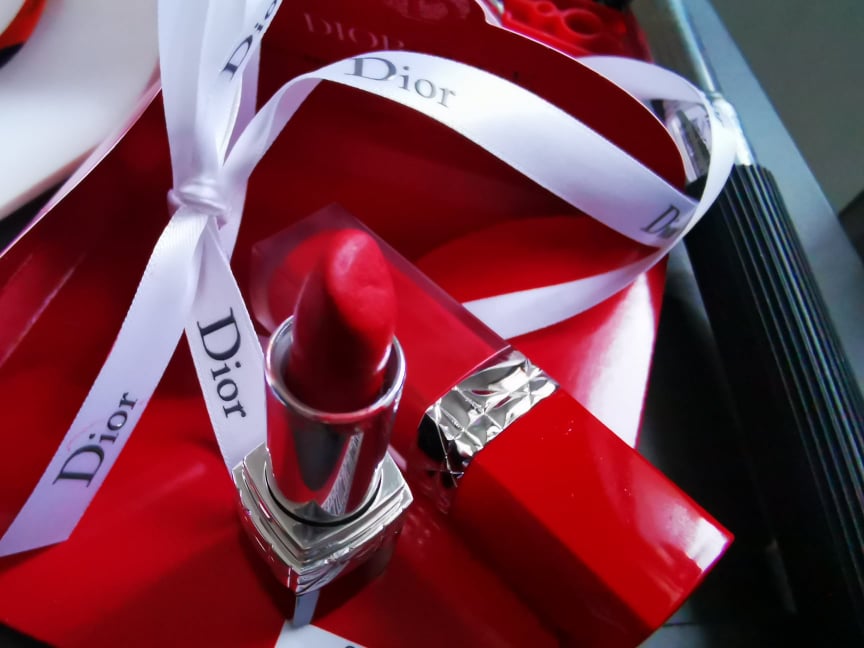 DIOR makeup red lipsticks 