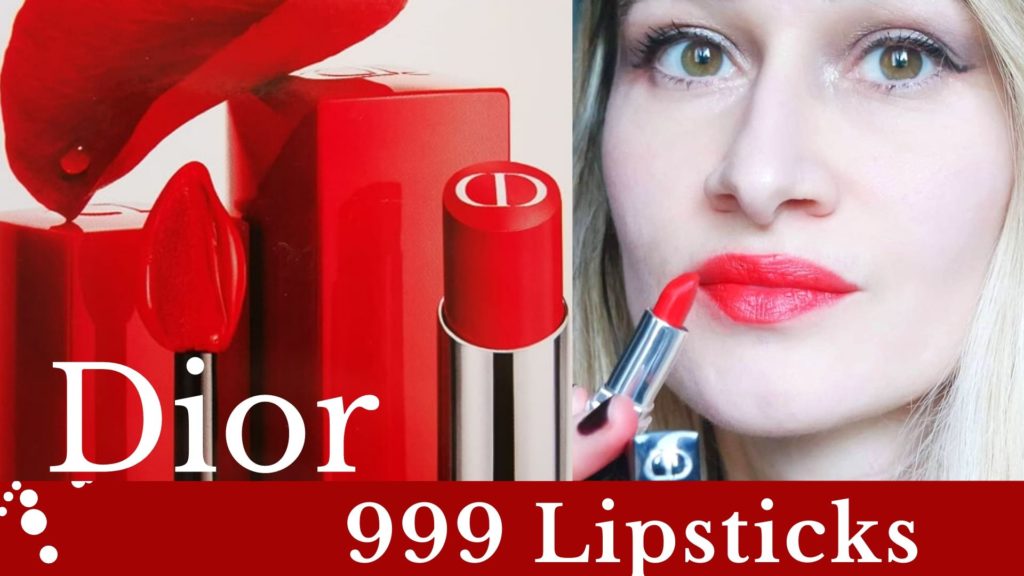 DIOR makeup red lipsticks 